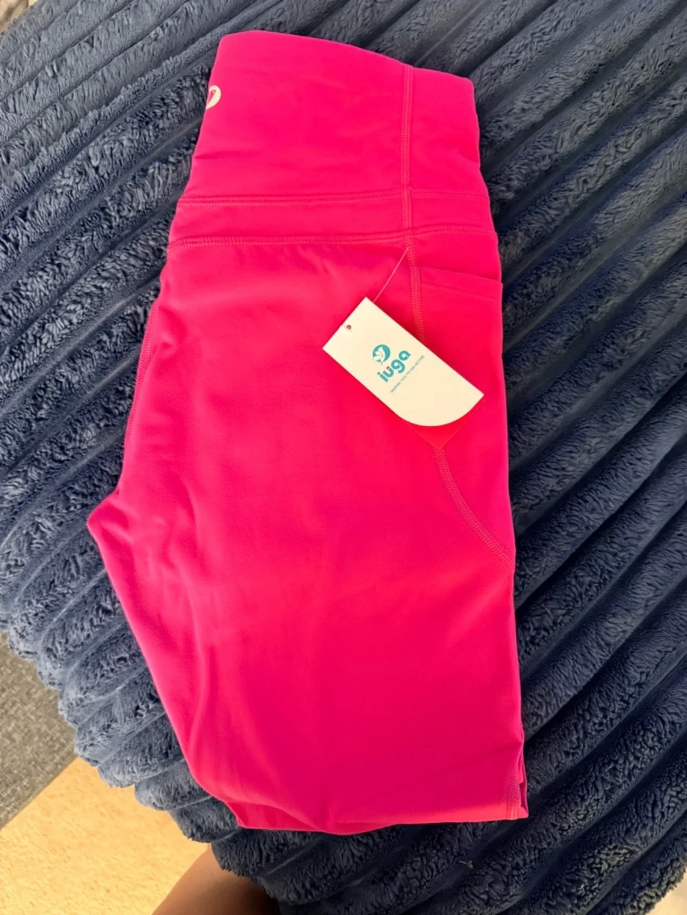 IUGA High-Waist Power tight pink/fushiaActive Leggings - M - Picture 3 of 6